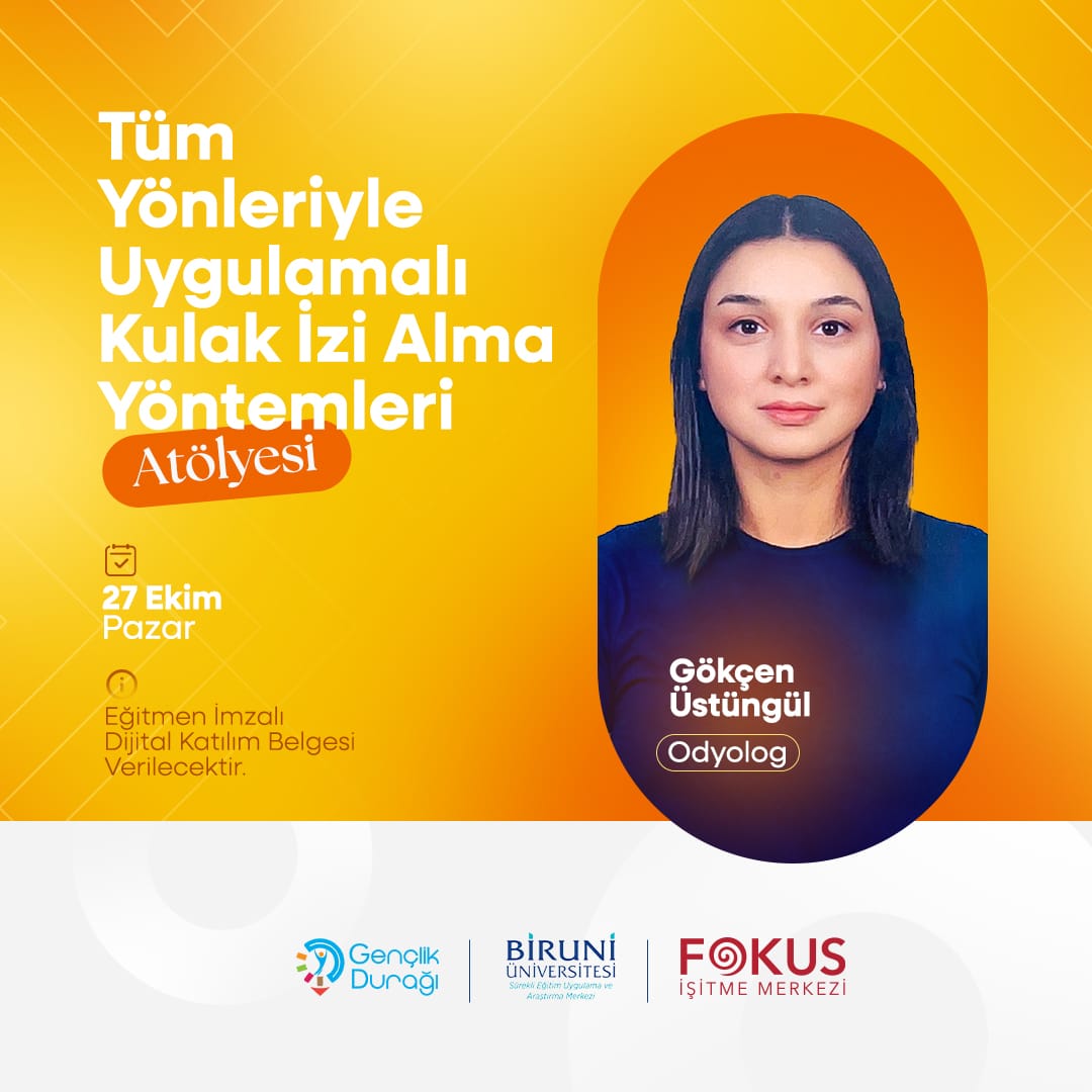 Tüm Yönleriyle Uygulamalı Kulak İzi Alma Yöntemleri Atölyesi